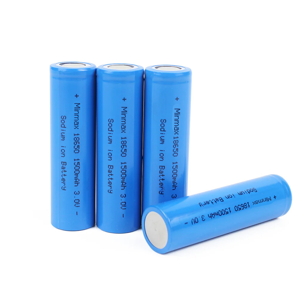 Sodium-ion Battery Cell 18650 3.0V 1500mAh