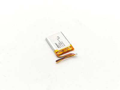 3.7V Li-Polymer Rechargeable Battery Pack — LP653448 1000mAh